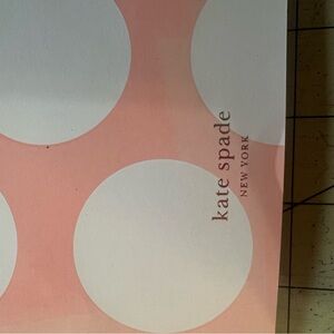 Kate Spade New York Pink and White Polka Dot